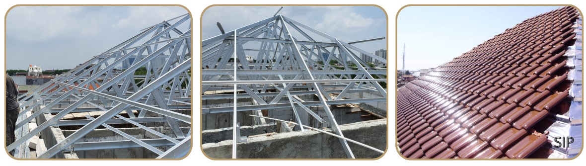 Pemasangan Atap Rumah 2 Lantai